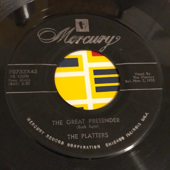 Mercury Art The Platters Im Just A Dancing Partner Vinyl 45 Record